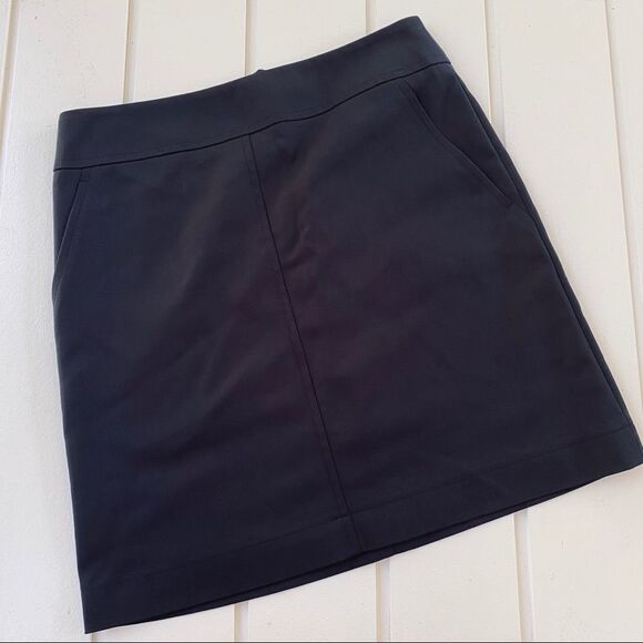 Akris Punto Exclusive Saks Fifth Avenue Wide Waistband Above The Knee Skirt 6 - Picture 2 of 12